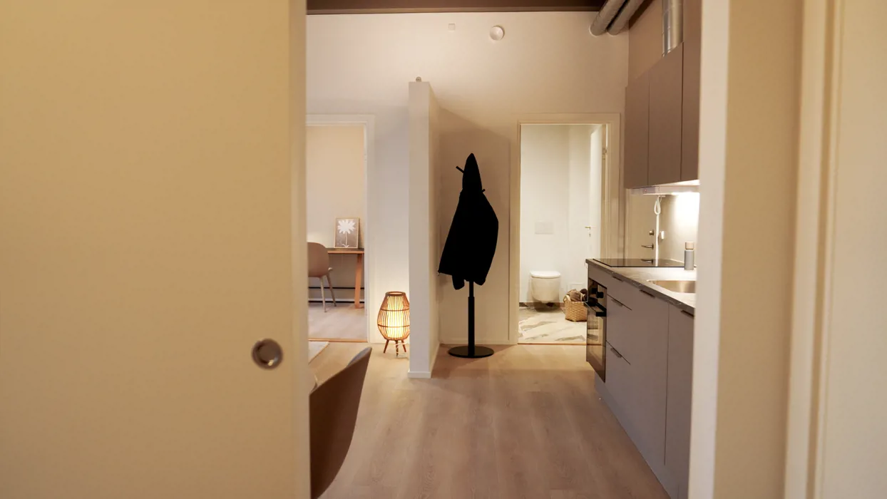 Nyrenoveret 3-værelses lejlighed i Aalborg C 5